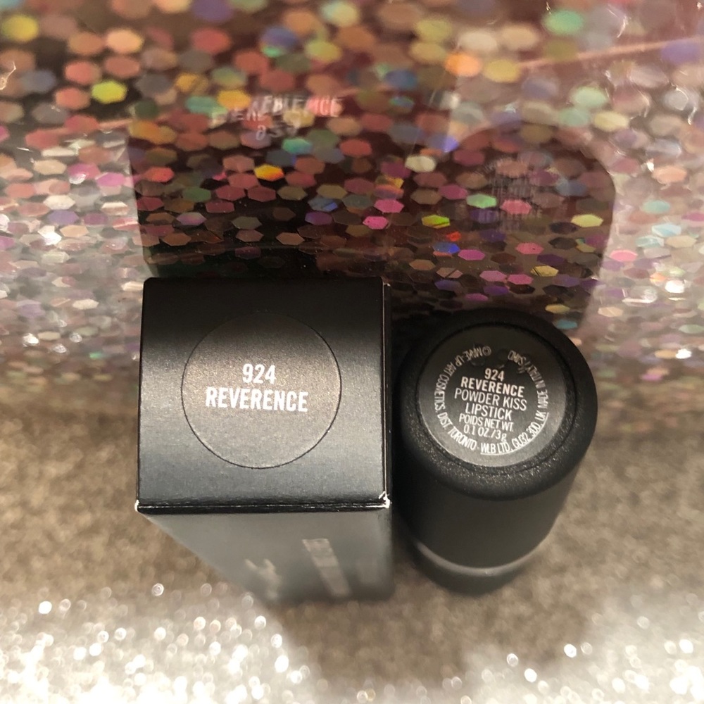 BNIB! MAC Powder Kiss Lipstick π Reverence 924 - Picture 2 of 6